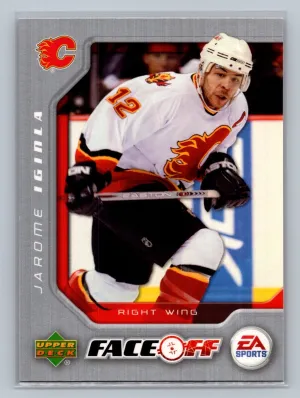 Jarome Iginla 2007-08 Upper Deck UD Victory Hockey EA Sports Faceoff #FO1