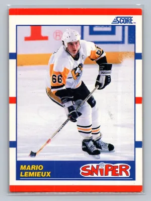 1990-91 Score - Mario Lemieux Sniper #337