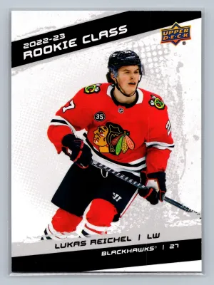 2022-23 Upper Deck Series 1 LUKAS REICHEL Rookie Class #RC-14 NM