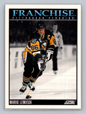 1992-93 Score - Mario Lemieux #433