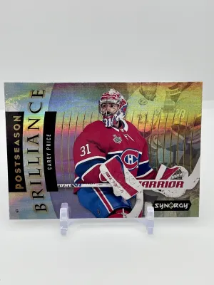 CAREY PRICE 2021-22 UD Synergy POSTSEASON BRILLIANCE Canadiens PB-11