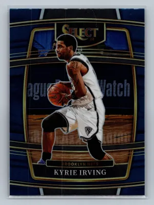 2021-22 Panini Select - Concourse Kyrie Irving #80 Blue Prizm