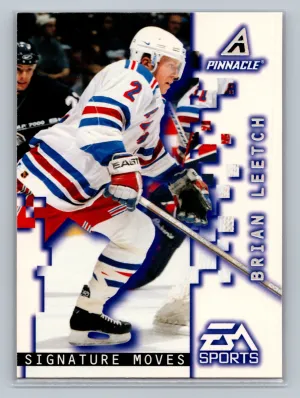 1997-98 Pinnacle #195 Brian Leetch