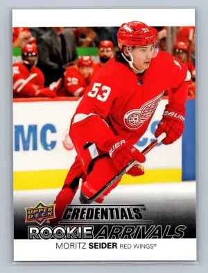 2021-22 Upper Deck Credentials MORITZ SEIDER #RA-3 NM