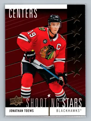 2019-20 Upper Deck Red JONATHAN TOEWS Shooting Stars #SSC-4 NM