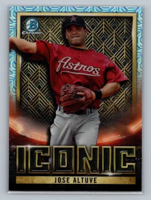 2023 Bowman Chrome Jose Altuve Bowman Iconic #BI-15