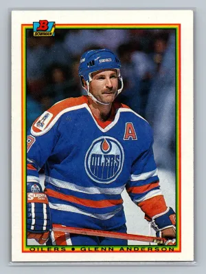 1990-91 Bowman #195 Glenn Anderson