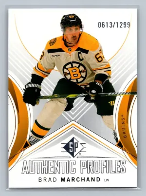 2024-25 Sp - Retail Authentic Profiles Brad Marchand #AP-15 /1299
