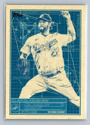 2024 Topps #SB-19 Clayton Kershaw Superstar Blueprint