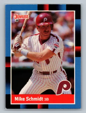 1988 Donruss #330 Mike Schmidt