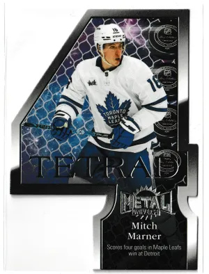 2022-23 Upper Deck Metal Universe Mitch Marner Tetrad #TR-1