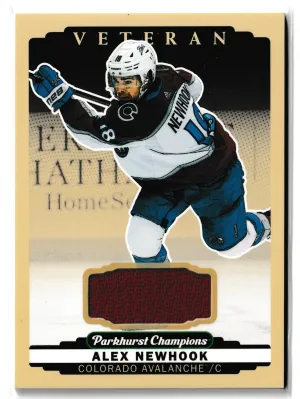 2022-23 Upper Deck Parkhurst Champions Alex Newhook Jersey Patch Relic #228