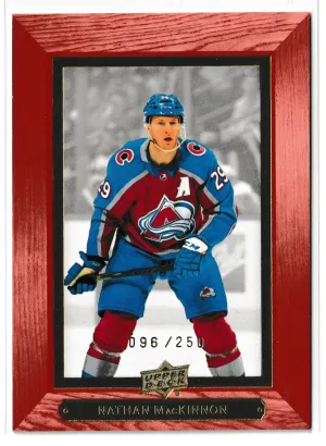 2023-24 Upper Deck Extended Series Nathan MacKinnon Bee Hive Red 096/250 #BH-20