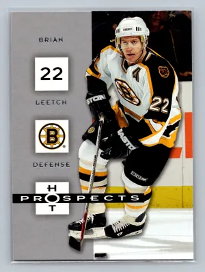 2005-06 Fleer Hot Prospects BRIAN LEETCH #8 NM