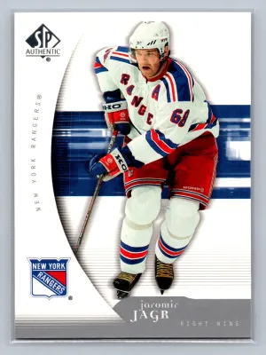 2005-06 SP Authentic JAROMIR JAGR #65 NM