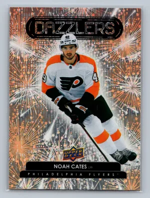 2022-23 Upper Deck Series 2 Dazzlers Blue NOAH CATES #DZ-99 NM