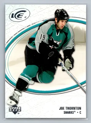 2005-06 Upper Deck Ice JOE THORNTON #80 NM