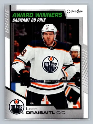 2020-21 Upper Deck O-Pee-Chee Update Award Winners LEON DRAISAITL #604 NM