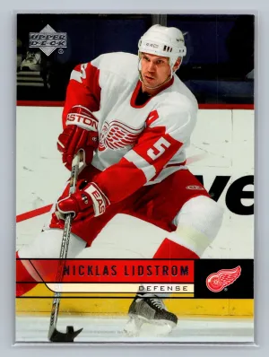2006-07 Upper Deck NICKLAS LIDSTROM #324 NM