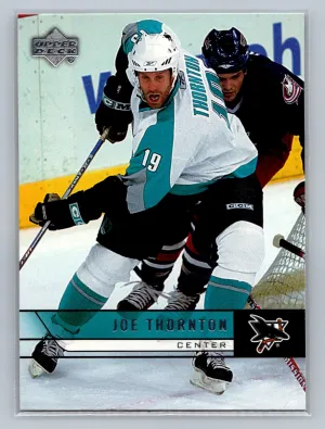 2006-07 Upper Deck JOE THORNTON #161 NM