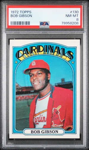 1972 Topps Bob Gibson
