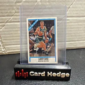 Larry Bird 1991-92 Panini Stickers #100
