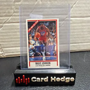 1991-92 Panini Stickers #90 Magic Johnson