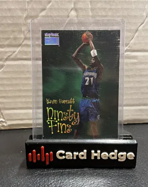 1998-99 Skybox Premium - Ninety Fine Kevin Garnett #218