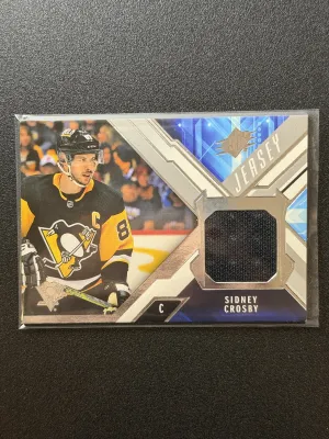 2021-22 Upper Deck SPx Hockey Sidney Crosby Jersey Relic #J-SC