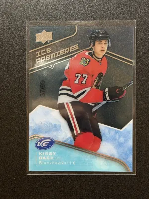 2019-20 Upper Deck Ice Kirby Dach Ice Premieres /99 #142