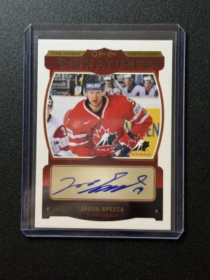 2015-16 Upper Deck OPC Jason Spezza Signatures Auto #TCS-JZ