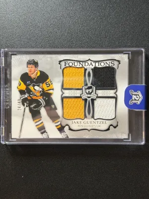 2023-24 Upper Deck The Cup Jake Guentzel Foundations Jersey /49 #F-GU