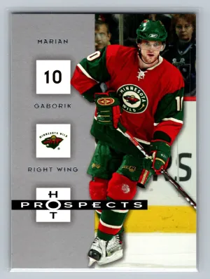 2006-07 Fleer Hot Prospects MARIAN GABORIK #49 NM