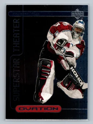 1999-00 Upper Deck Ovation Superstar Theater PATRICK ROY #ST4 NM