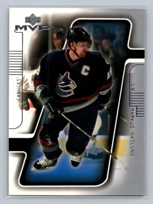 2001-02 Upper Deck MVP MARKUS NASLUND #179 NM