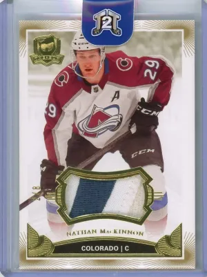 2019-20 Upper Deck The Cup Nathan MacKinnon Gold Patch /8