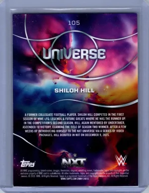2026 Topps Universe WWE #105 Shiloh Hill Flare