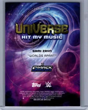 2026 Topps Universe WWE #HMM-18 Sami Zayn Hit My Music
