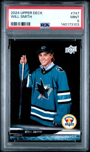 2024 Upper Deck Will Smith PSA 9 #747