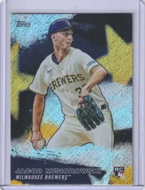 Topps 2026 Jacob Misiorowski Brewers Stars of MLB Rookie Insert SMLB-26