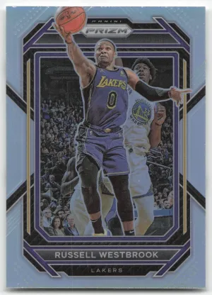 Russell Westbrook 2022-23 Panini Prizm Prizms Silver Los Angeles Lakers