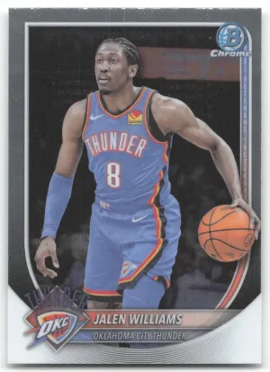 Jalen Williams 2025-26 Bowman Chrome Oklahoma City Thunder