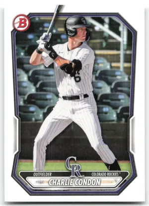 Charlie Condon 2026 Bowman Prospects Colorado Rockies