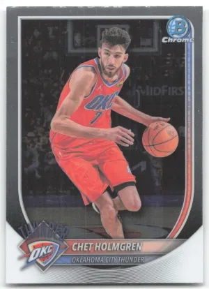 Chet Holmgren 2025-26 Bowman Chrome Oklahoma City Thunder