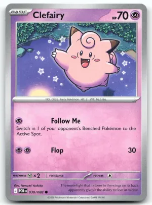 Clefairy #030/088 Common | ME03: Perfect Order | 2026