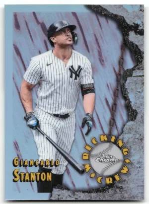 Giancarlo Stanton 2026 Topps Chrome Wrecking Crew Yankees