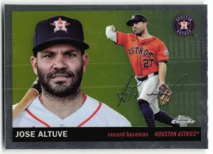 Jose Altuve 2025 Topps Chrome Platinum Houston Astros