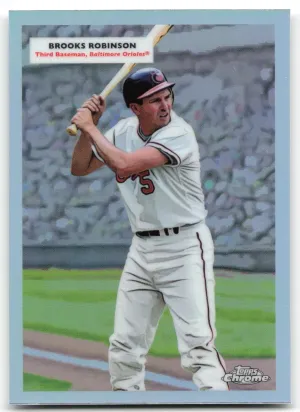 Brooks Robinson Eddie Murray 2025 Topps Chrome Platinum Double Header Orioles