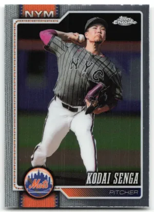Kodai Senga 2026 Topps Chrome New York Mets