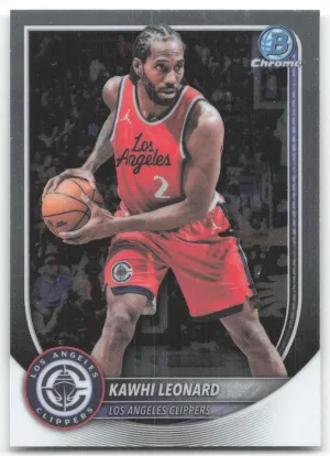 Kawhi Leonard 2025-26 Bowman Chrome Los Angeles Clippers